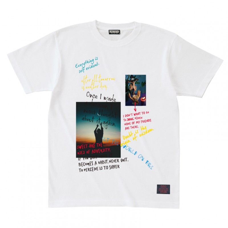 S/S TEE - FEAR NO ONE - WHITE