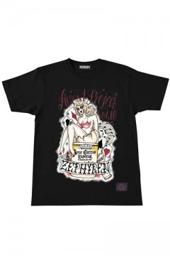 S/S TEE -glossy girl- BLK/COLOR