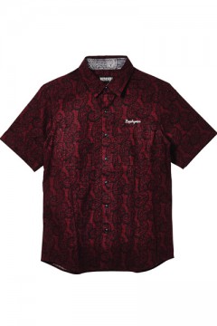 PAISLEY SHIRT S/S-Resolve- RED