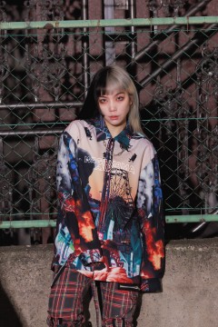 A.V.E.S.T project vol.17 LIMITED EDITION 我儘ラキア×Zephyren - 粹 - BIG SHIRT WHOLE PATTERN
