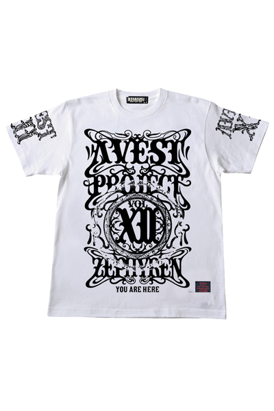 A.V.E.S.T project vol.12 S/S TEE -PENTACLE- WHITE