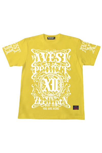 A.V.E.S.T project vol.12 S/S TEE -PENTACLE- YELLOW