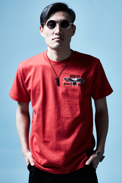 S/S TEE - INSTINCT - RED