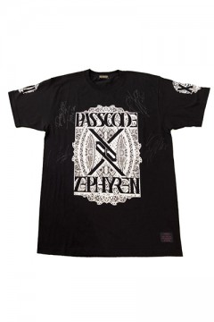 Zephyren Online Store / PassCode x A.V.E.S.T S/S TEE BLACK