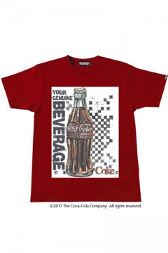 S/S TEE -A day with a Coke- RED