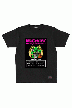 S/S TEE ぼんじょんぼび BLACK