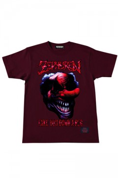 S/S TEE　-Take you down a peg- BURGUNDY