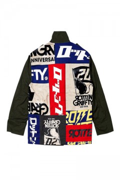 ROTTENGRAFFTY 限定レアジャケット Zephyren Online Store / ROTTENGRAFFTY× Zephyren 20周年 M-65 KHAKI