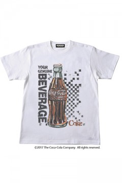 S/S TEE -A day with a Coke- WHT