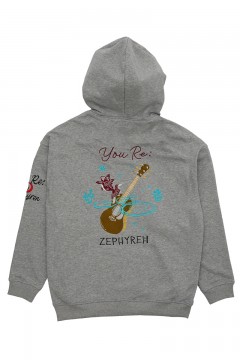 優里×ZEPHYREN YouRe Betelgeuse パーカー ブラック 優里×ZEPHYREN