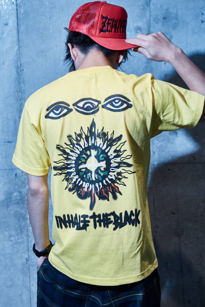 S/S TEE - POWER OF WILL -　 YELLOW