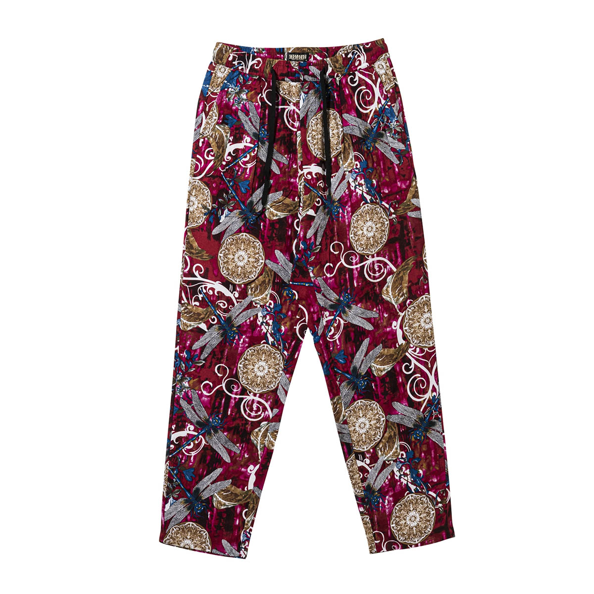 EASY PANTS RED / DRAGONFLY