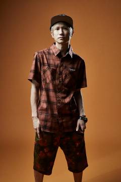 CHECK SHIRT S/S RED