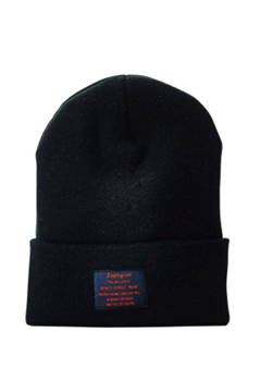 LONG BEANIE -You Are Here - BLACK