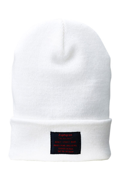 LONG BEANIE -You Are Here - WHITE