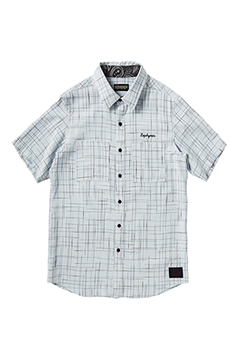 SPASHED SHIRT S/S -Resolve- WHITE