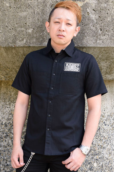 Zephyren Online Store / WORK SHIRT S/S -10-FEET×Zephyren - BLK