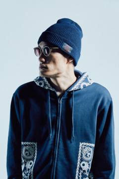 KNIT Beanie -You Are Here NAVY