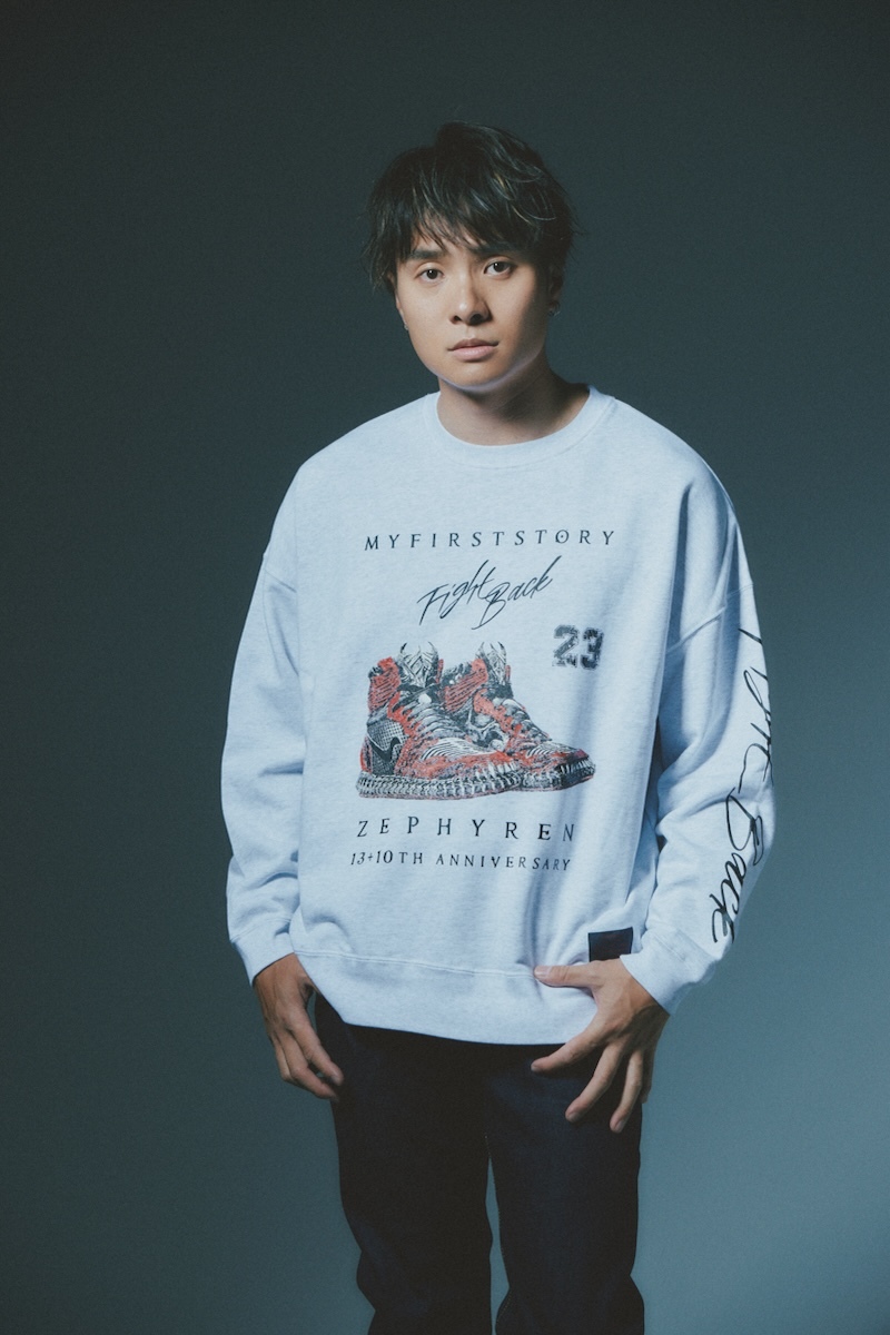 【SAMPLE】MY FIRST STORY×ZEPHYREN - Fight Back 23 - BIG SWEAT GRAY