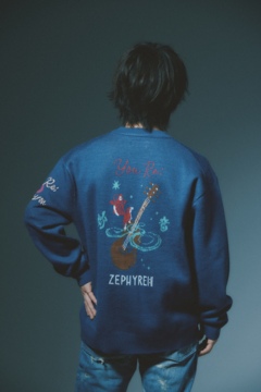 Zephyren Online Store / 優里xZEPHYREN -Betelgeuse- JACQUARD KNIT BLUE