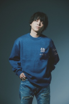 ゆうりん Zephyren Online Store / 優里xZEPHYREN -Betelgeuse- JACQUARD KNIT BLUE
