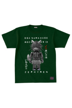 S/S TEE ナマハゲロックフェス2024×Zephyren OG@BRICK D.GREEN