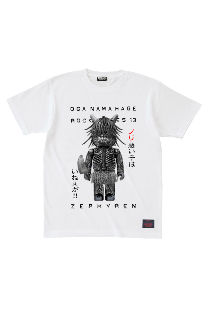 S/S TEE ナマハゲロックフェス2024×Zephyren OG@BRICK WHITE