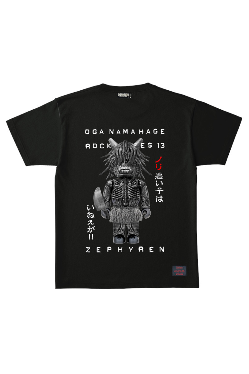 S/S TEE ナマハゲロックフェス2024×Zephyren OG@BRICK BLACK