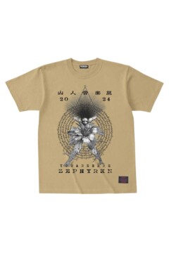 S/S TEE 山人音楽祭2024×ZEPHYREN Enlightenment〜目覚め・悟り KHAKI