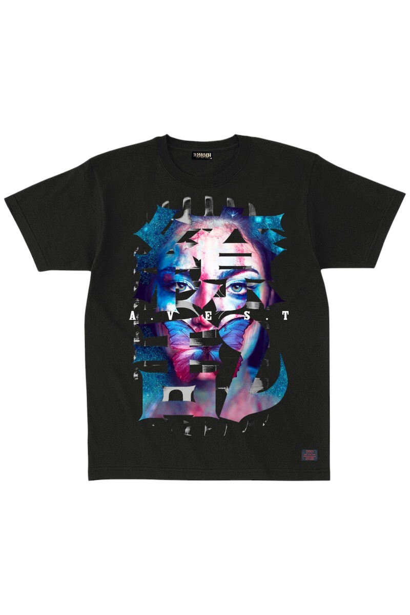 【予約商品】A.V.E.S.T project vol.18 S/S TEE - 百歌繚乱  - BLACK