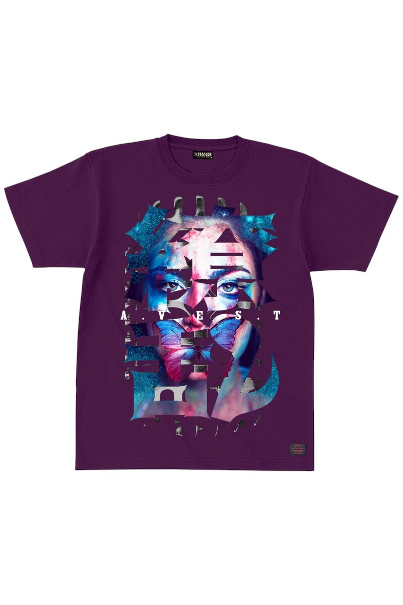 【予約商品】A.V.E.S.T project vol.18 S/S TEE - 百歌繚乱 - PURPLE