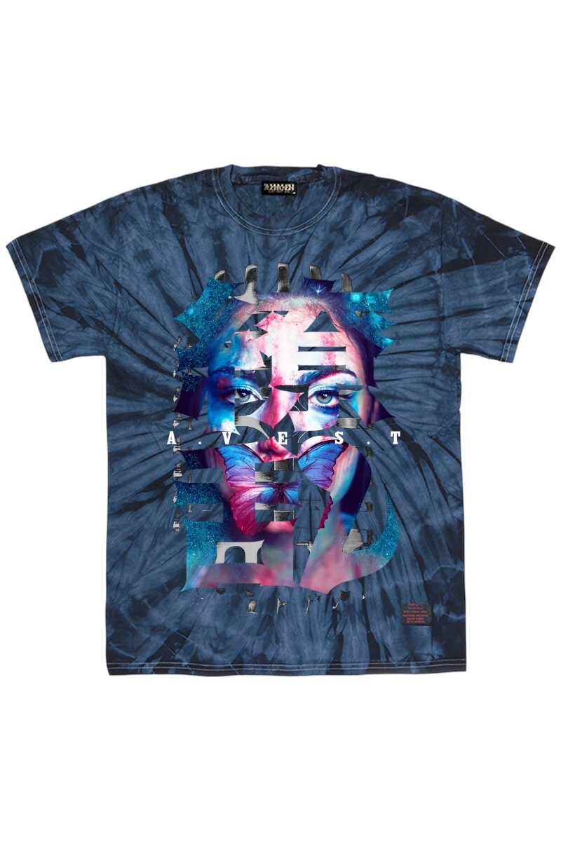 【予約商品】A.V.E.S.T project vol.18 S/S TEE - 百歌繚乱 - TieDye NAVY