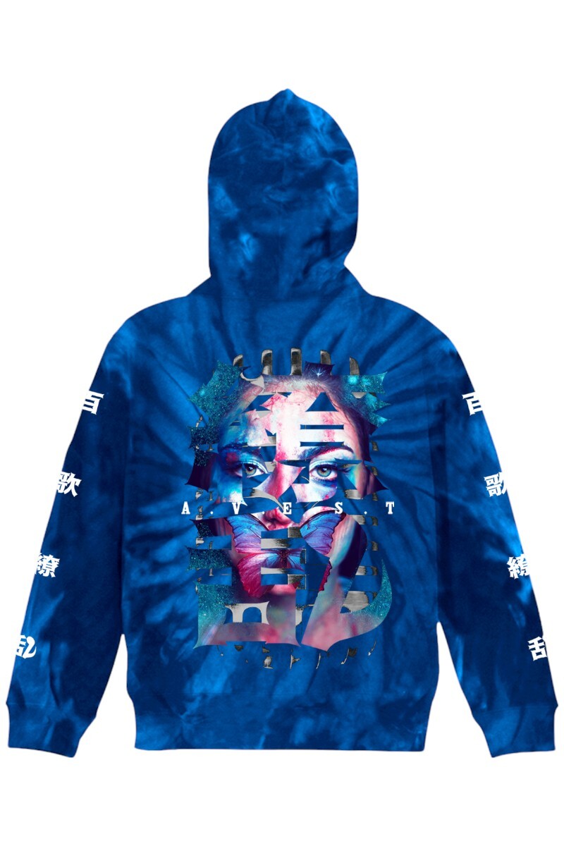 【予約商品】A.V.E.S.T project vol.18 PARKA - 百歌繚乱 - Tie-Dye Blue