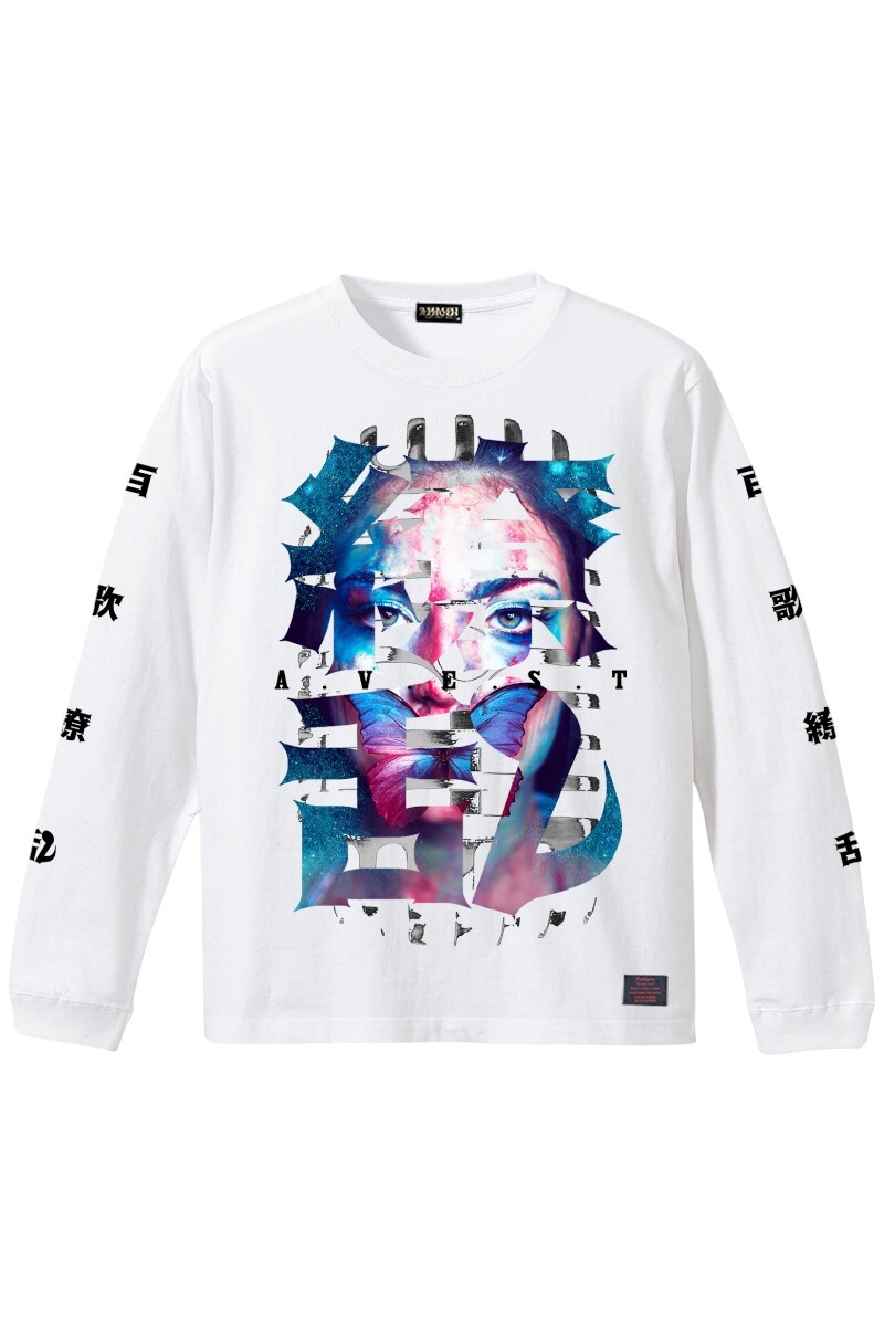 【予約商品】A.V.E.S.T project vol.18 L/S TEE - 百歌繚乱 - WHITE