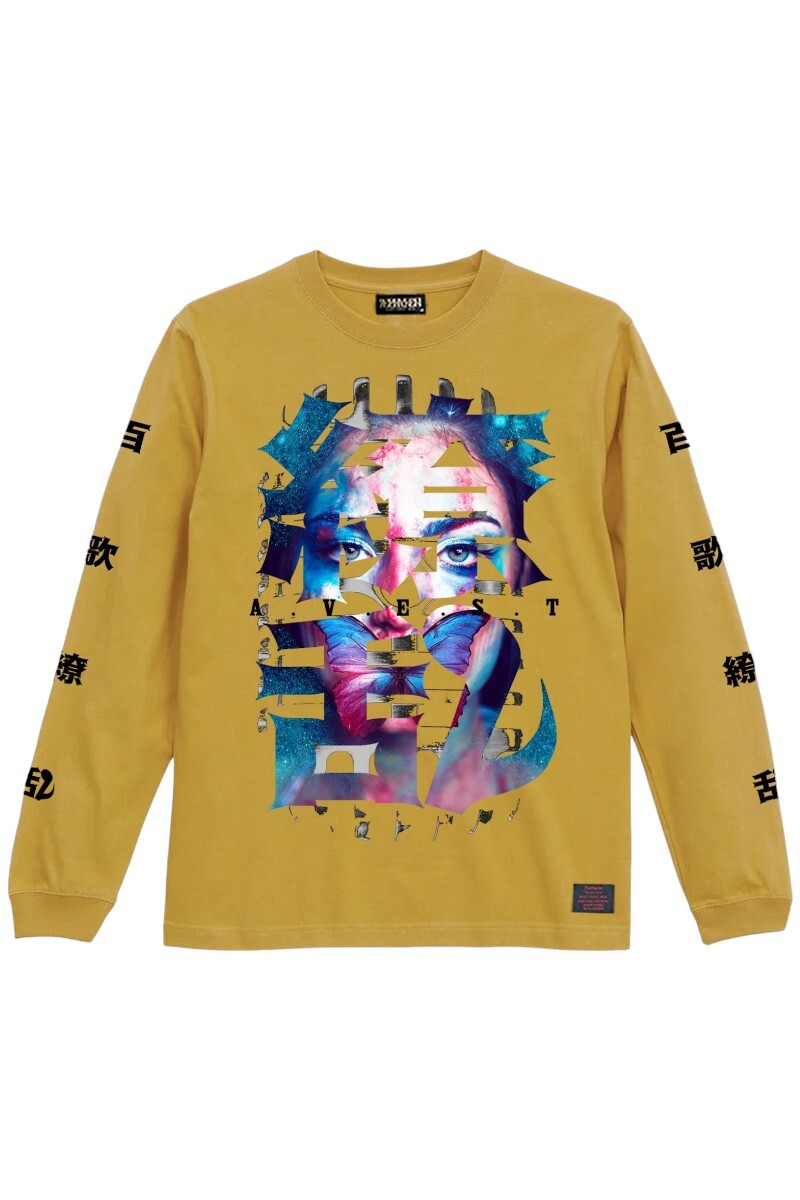 【予約商品】A.V.E.S.T project vol.18 L/S TEE - 百歌繚乱 - YELLOW