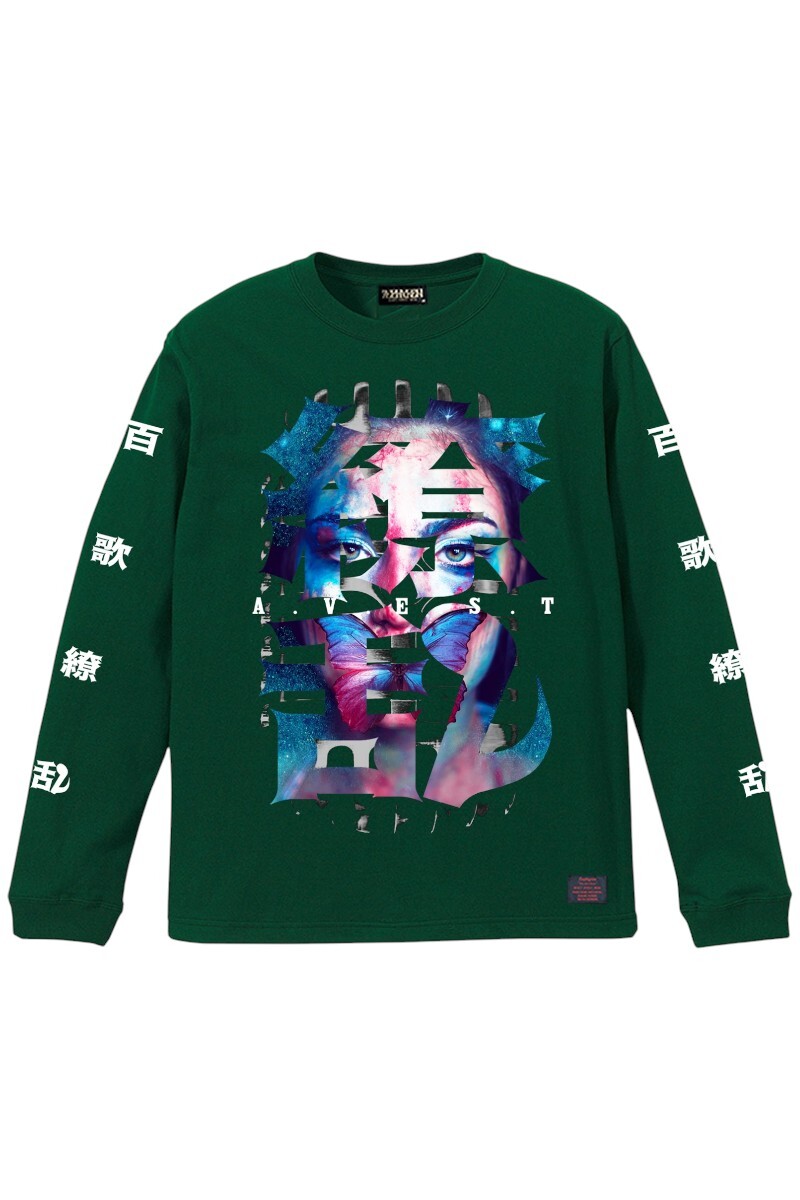 【予約商品】A.V.E.S.T project vol.18 L/S TEE - 百歌繚乱 -  IVY GREEN