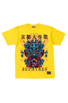 S/S TEE 京都大作戦2025×ZEPHYREN  唸 -うなり- YELLOW