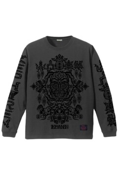 L/S TEE 山人音楽祭2025×ZEPHYREN -Dope- CHARCOAL