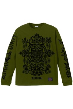 L/S TEE 山人音楽祭2025×ZEPHYREN -Dope- OLIVE GREEN