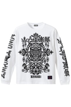 L/S TEE 山人音楽祭2025×ZEPHYREN -Dope- WHITE