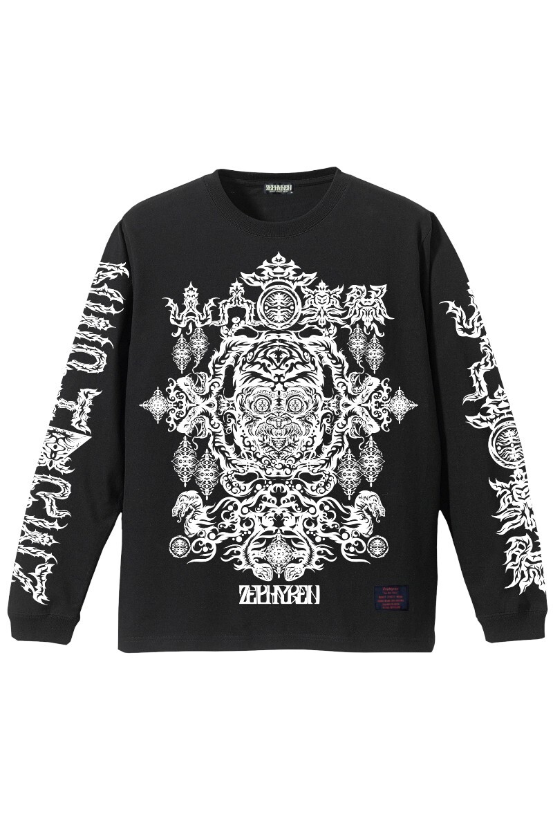 L/S TEE 山人音楽祭2025×ZEPHYREN -Dope- BLACK