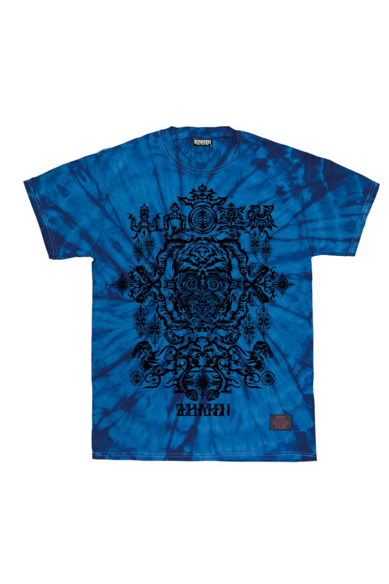 S/S TEE 山人音楽祭2025×ZEPHYREN -Dope- Tiedye-BLUE