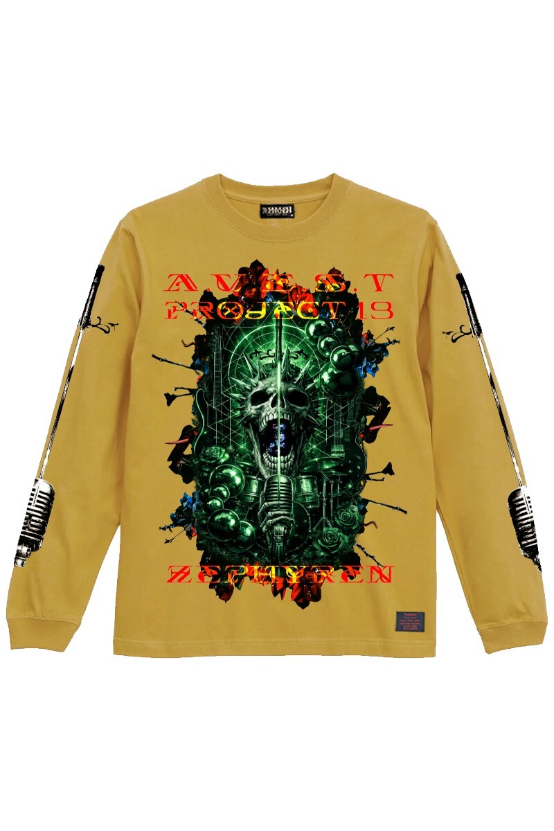 【予約商品】A.V.E.S.T project vol.19 L/S TEE - 冥(めい) - YELLOW