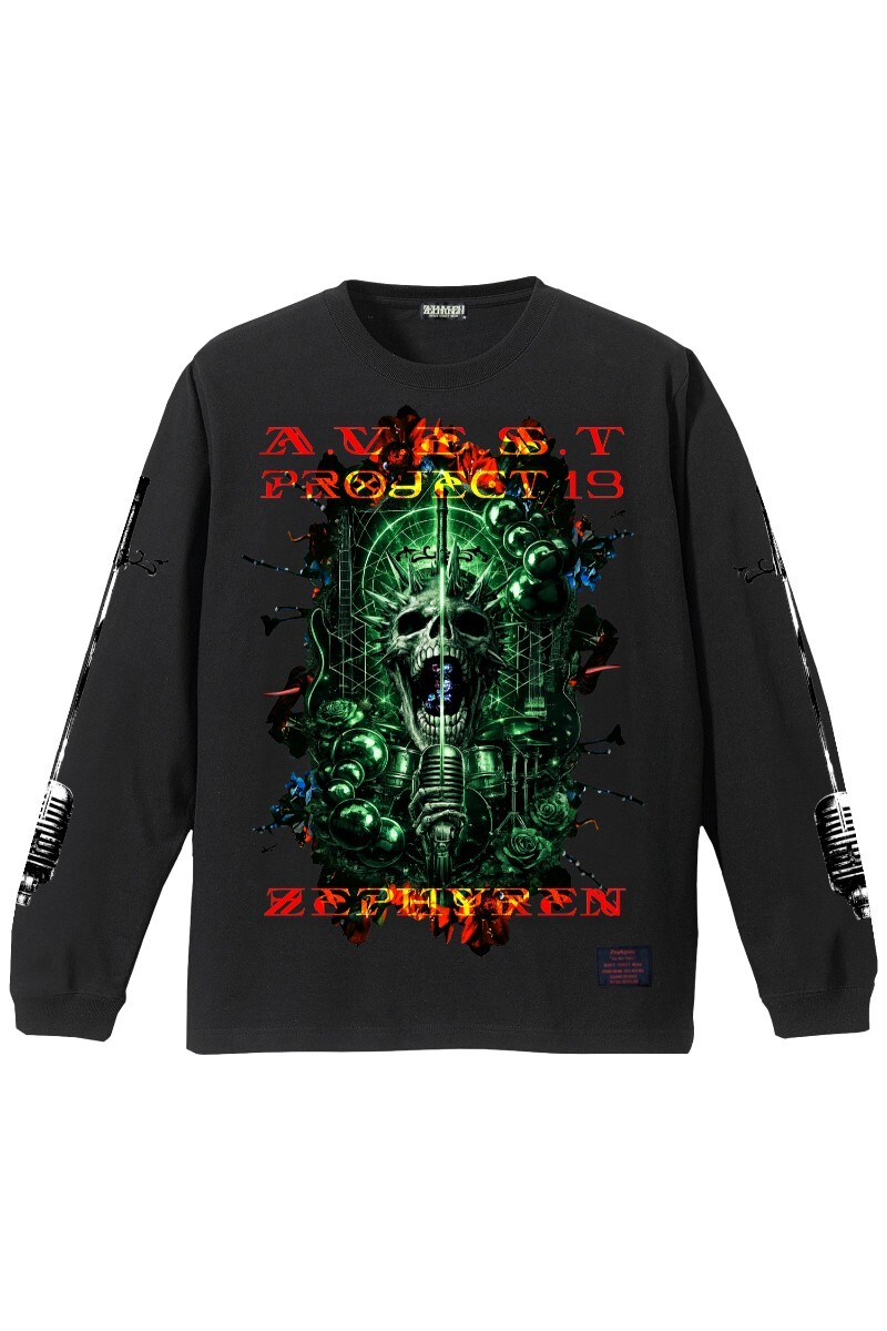 【予約商品】A.V.E.S.T project vol.19 L/S TEE - 冥(めい) - BLACK